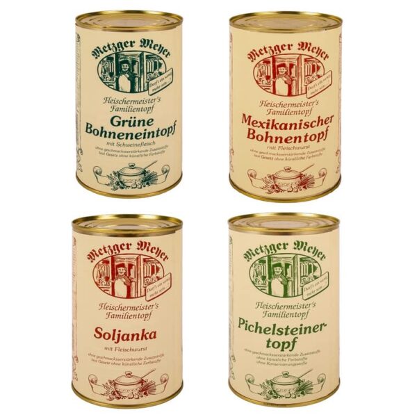 Metzger Meyer Suppen - Suppenmix E 2er 8 x 1200ml